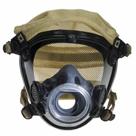 Black Head Harness HeadNet Nylon with straps for the Scott AV-2000 O-Vista Masks 